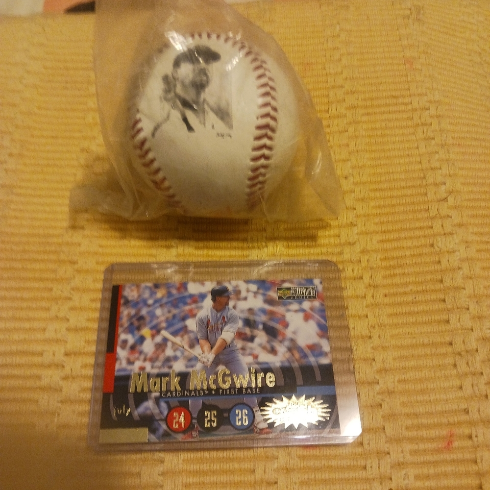 NIP Mark McGuire Baseball Set
